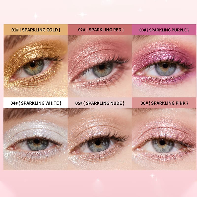 2 In 1 Jelly Shiny Shimmering Eyeshadow Stick | Long Lasting Glow Makeup Stick | Shades 1