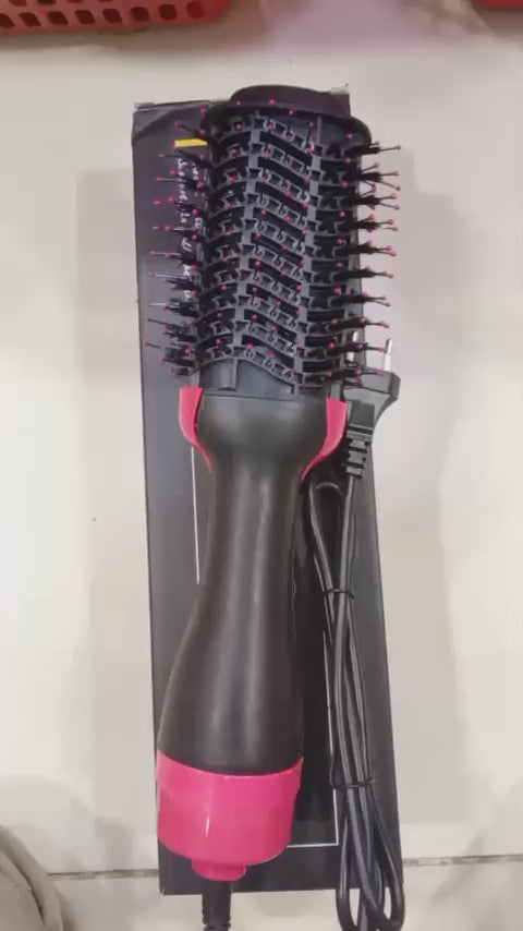 3 in 1 Hair Dryer Brush | One Step Volumizer & Styler | Dry, Straighten & Curl | Professional Hot Air Brush